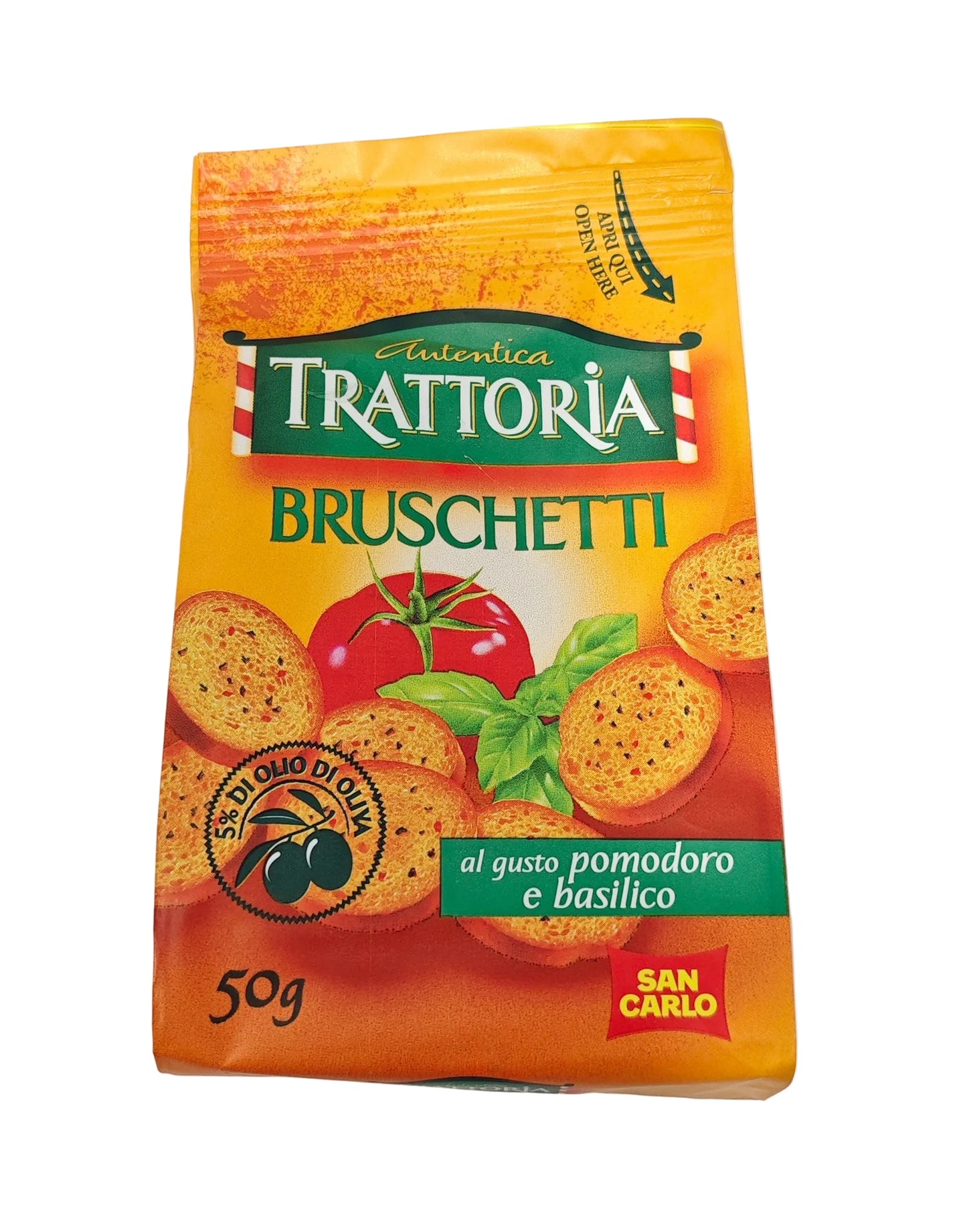 Art of mangiare™ - Crostini pomodoro & basilico 50g