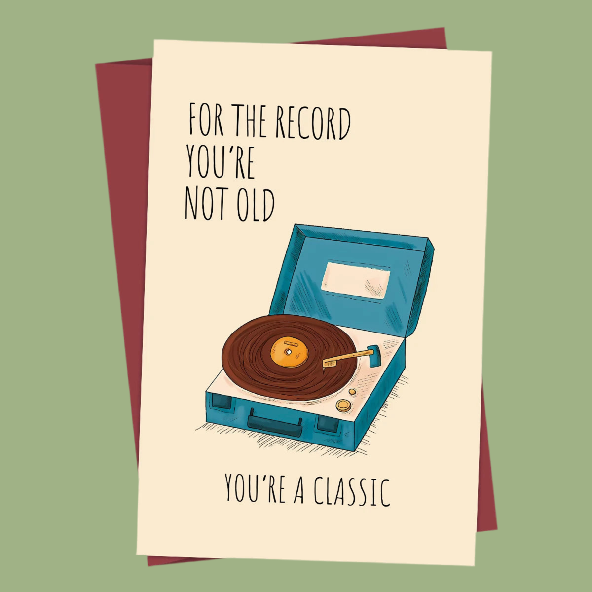 Art of mangiare™ - Retro lustige Karte