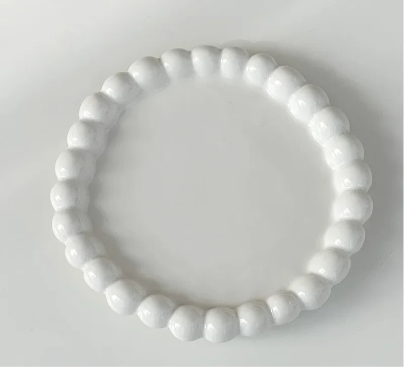 Art of mangiare™ -  Keramik Teller mit Wolkenrand