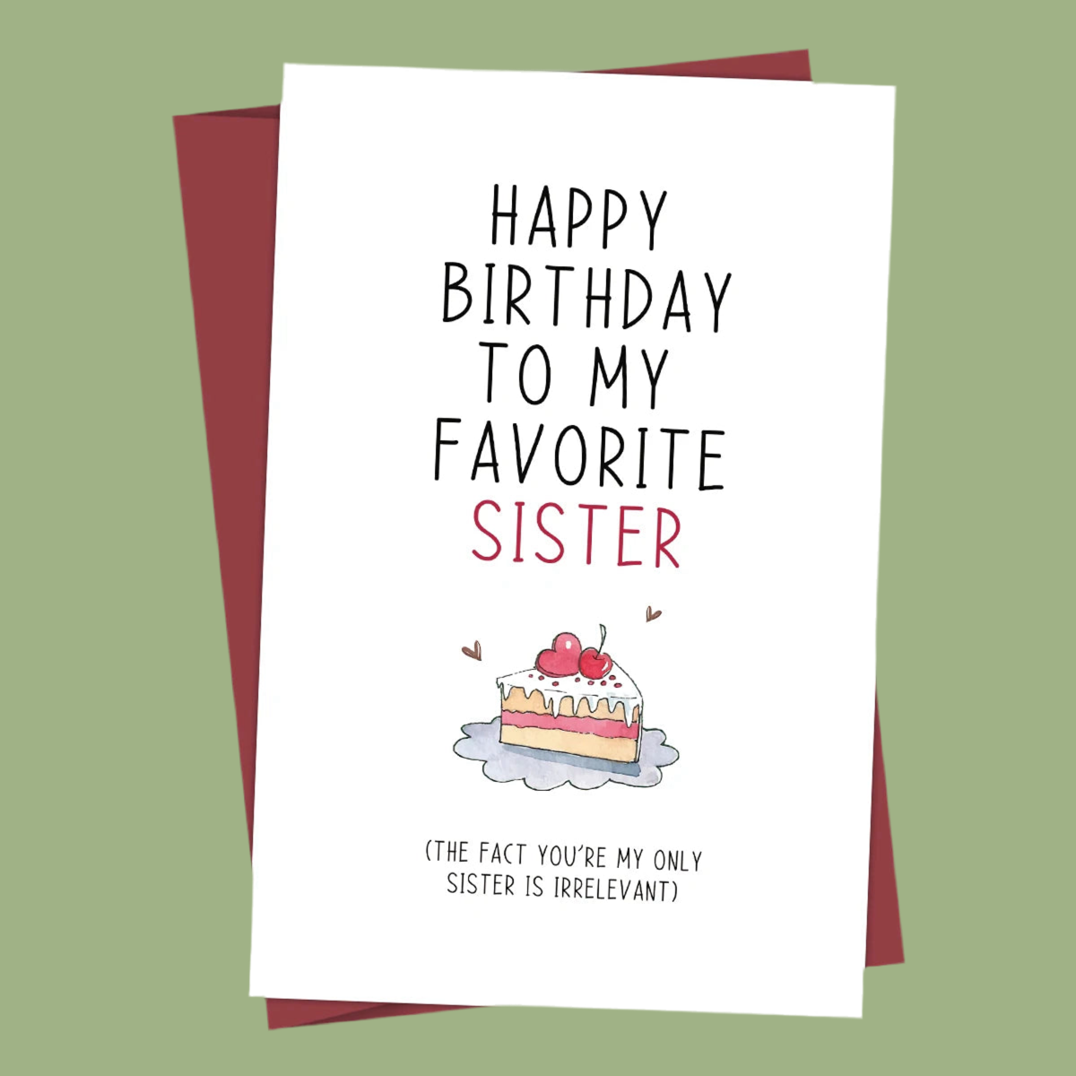 Art of mangiare™ - Karte für Schwestern