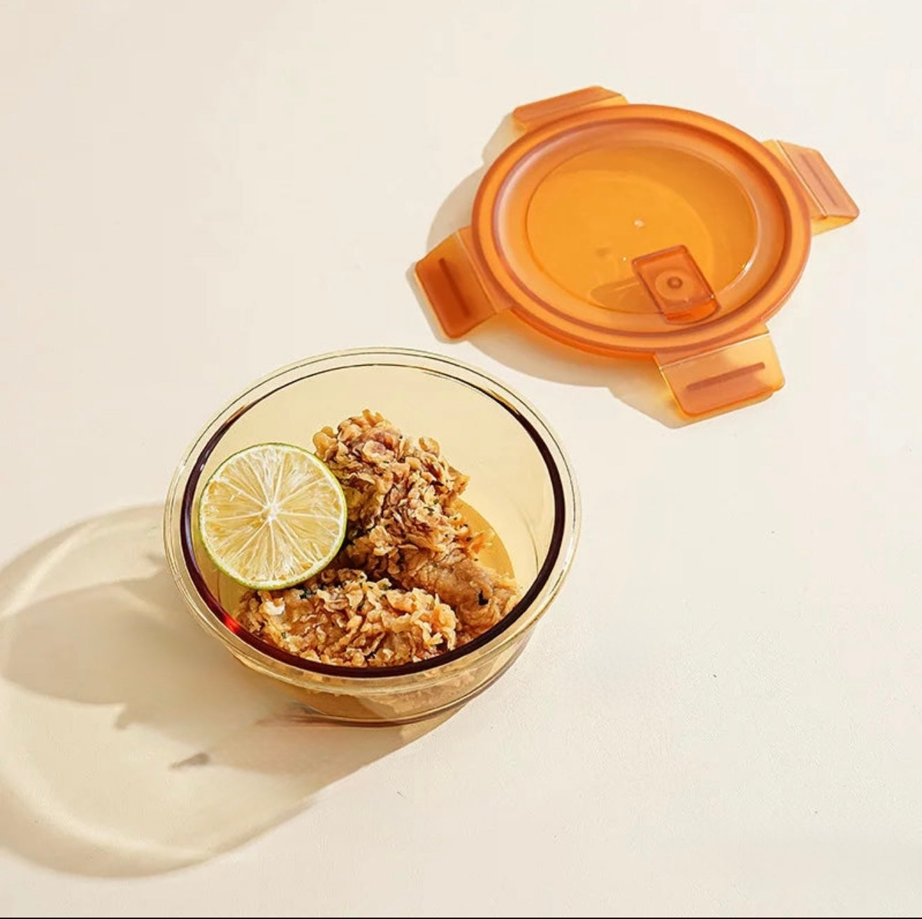 Art of mangiare™ - Glas Meal-Prep Box mit Fächern