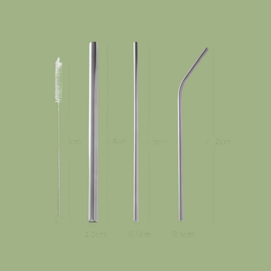 Art of mangiare™ - Edelstahl Strohhalme