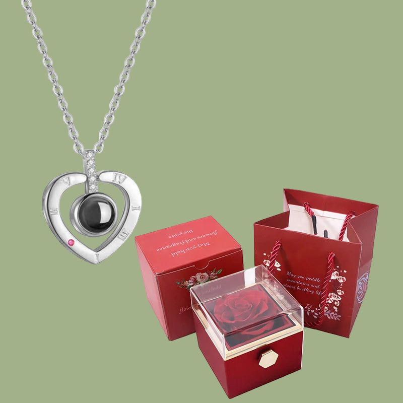 Art of mangiare™ - Ich liebe dich Kette Schriftzug