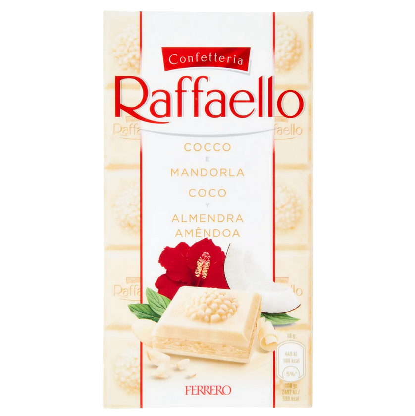 Art of mangiare™ - Ferrero Raffaello Schokotafel 90g