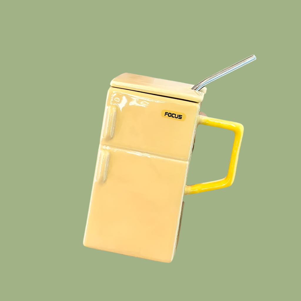 Art of mangiare™ - Retro Kühlschrank Tasse