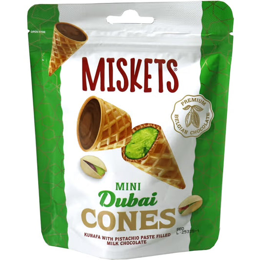 Art of mangiare™ -  Miskets Dubai Waffelhörnchen 50g
