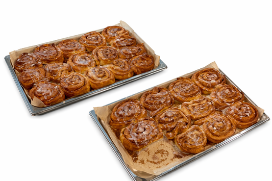 Art of mangiare™  -  Hausgemachte Zimtschnecken mit Zuckerglasur