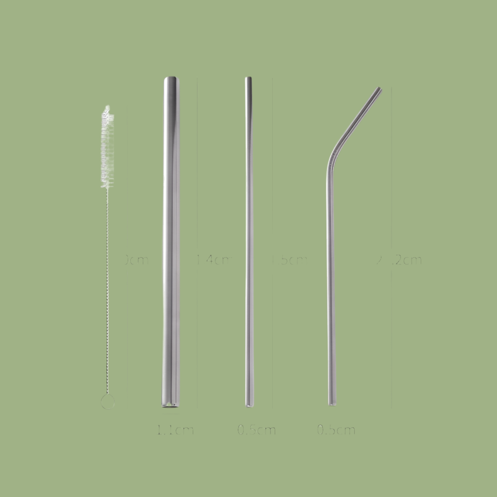 Art of mangiare™ - Edelstahl Strohhalme