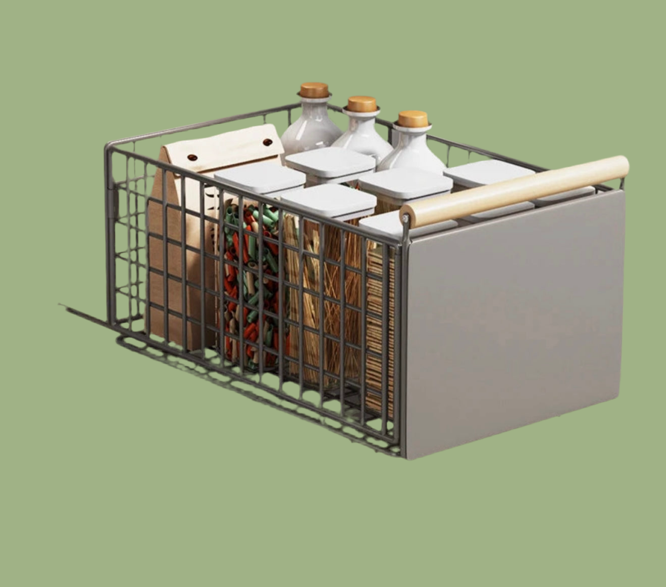 Art of mangiare™  - Faltbares Ausziehbares Organizer