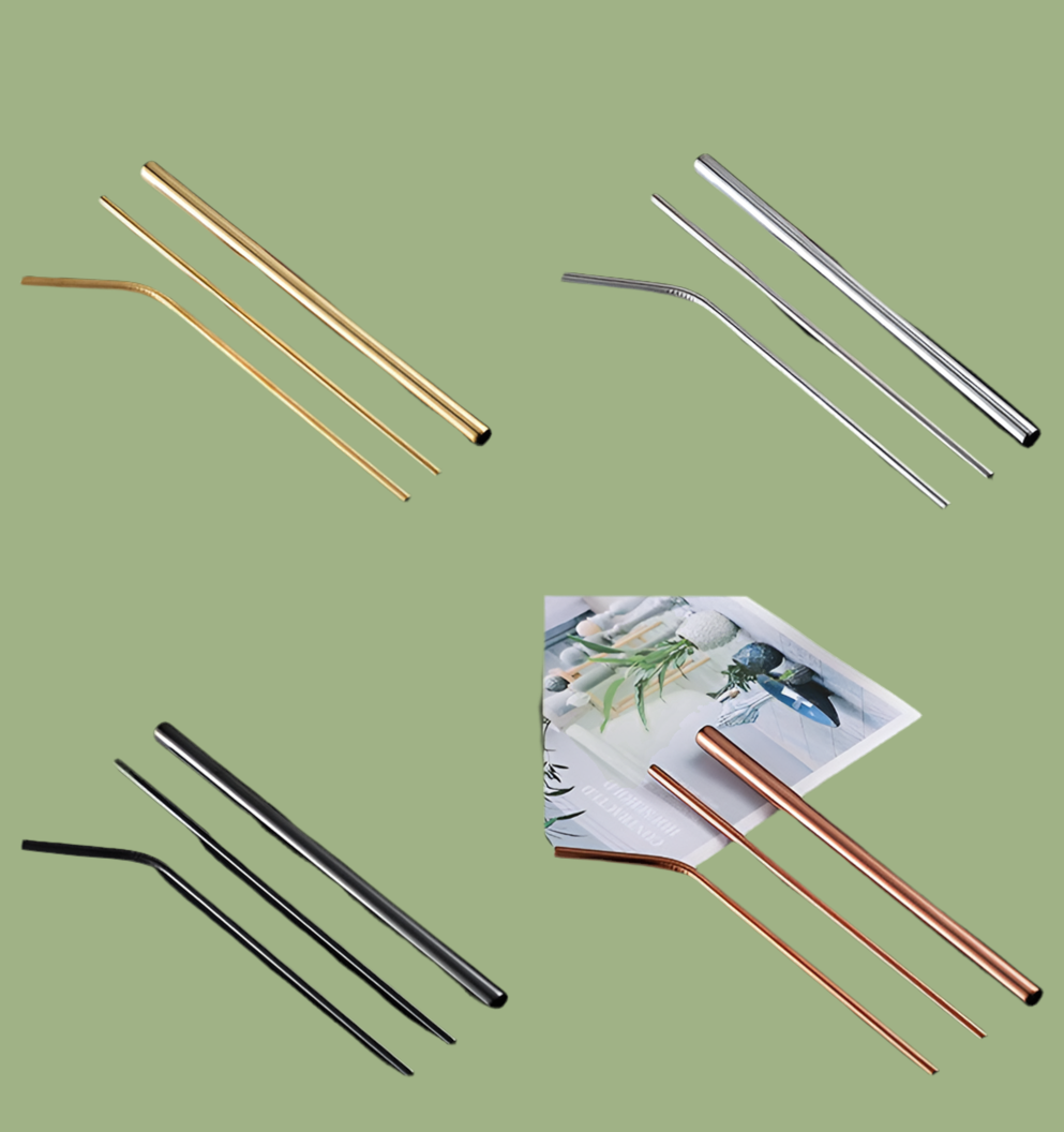 Art of mangiare™ - Edelstahl Strohhalme