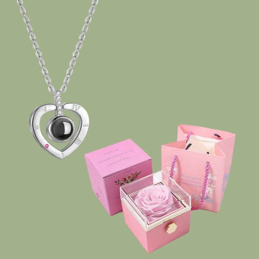 Art of mangiare™ - Ich liebe dich Kette Schriftzug